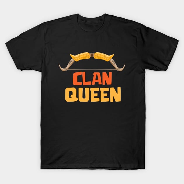 Clan Queen T-Shirt by Marshallpro